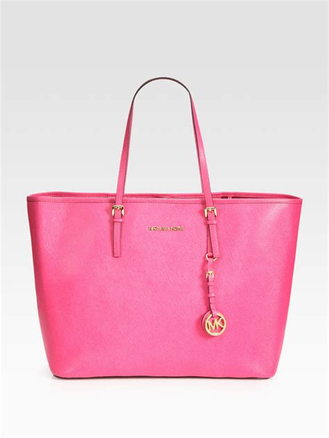 michael kors purse pearl pink|Michael Kors purses hot pink.